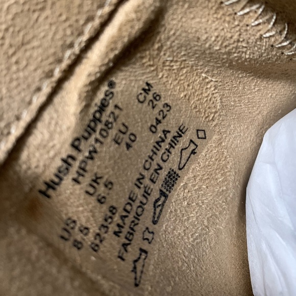 NEW HUSH PUPPIES Women's Sierra Tassel Boot Size: 8.5 - Picture 8 of 8